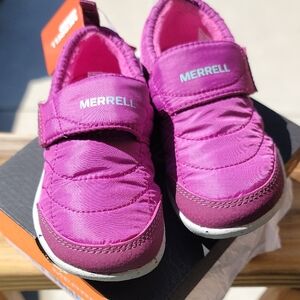 Merrell  Barefoot Kids' Fuchsia Sneakers